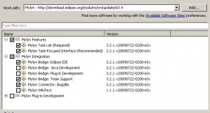 Mylyn Install